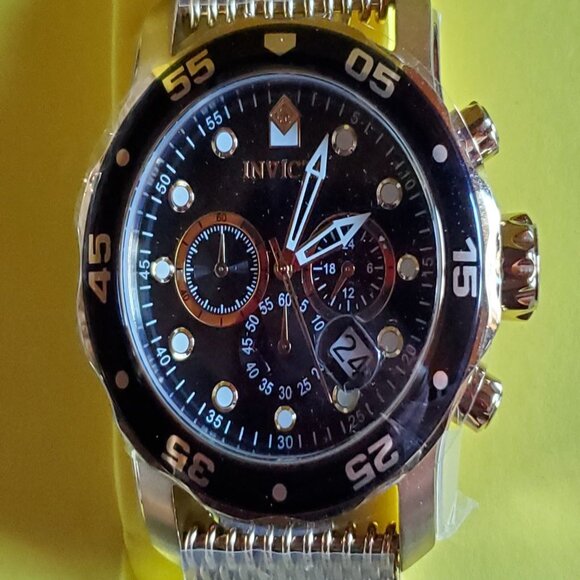 Invicta Pro Diver Gold Chronograph, 14723B - Picture 3 of 14